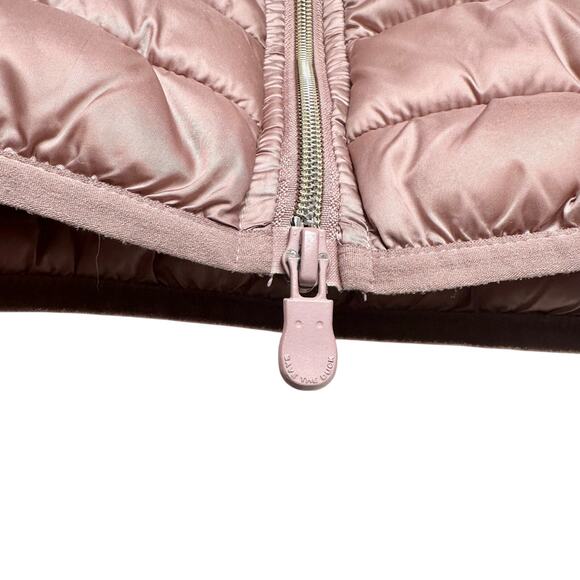 Save The Duck | Women | Alexis Pink Ultra Light Animal Free Puffer Jacket | XL - Picture 14 of 16